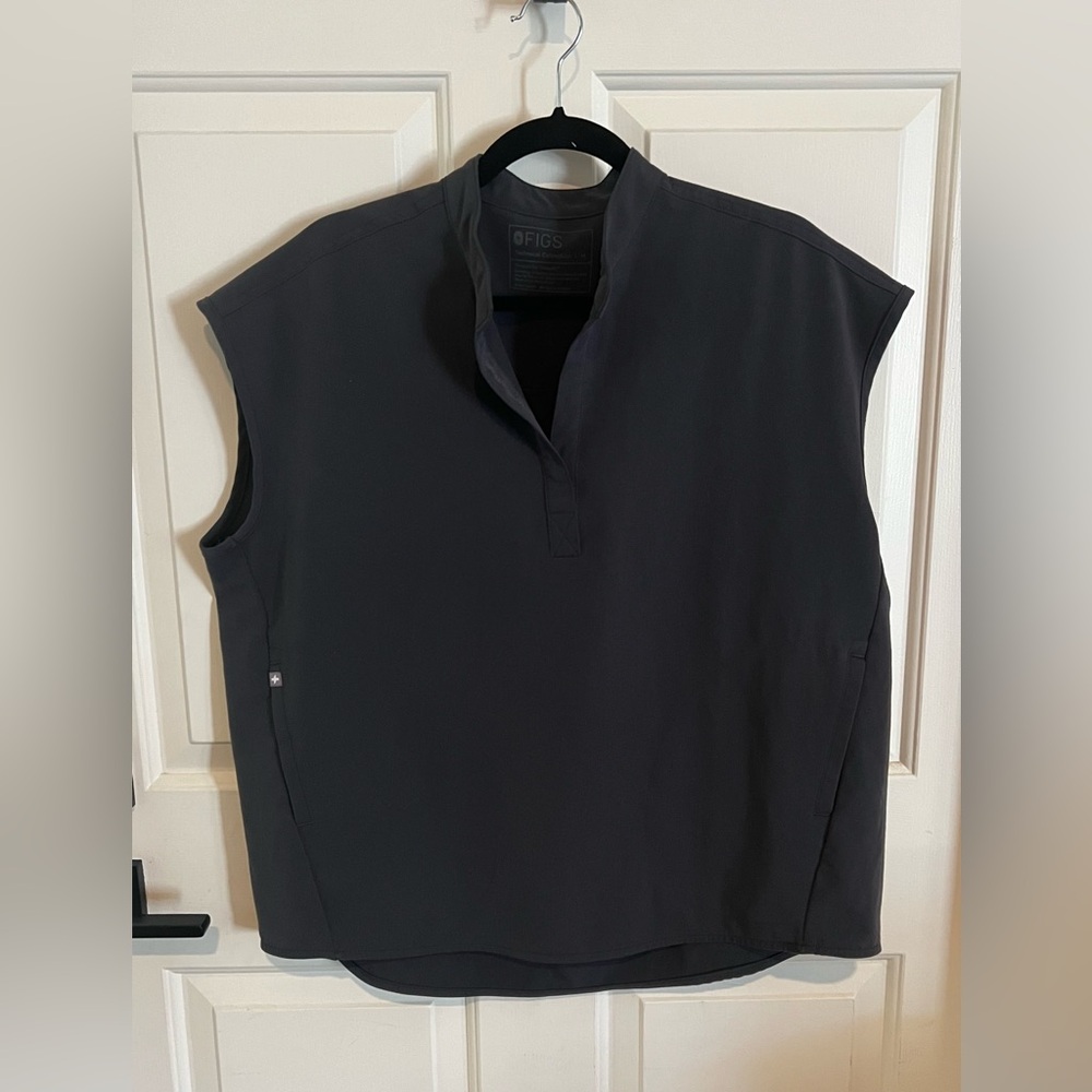 Charcoal Grey Figs Rafaela Top